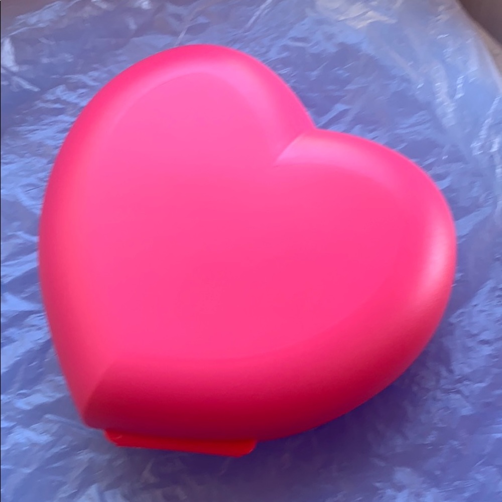Tupperware Pink Heart Container